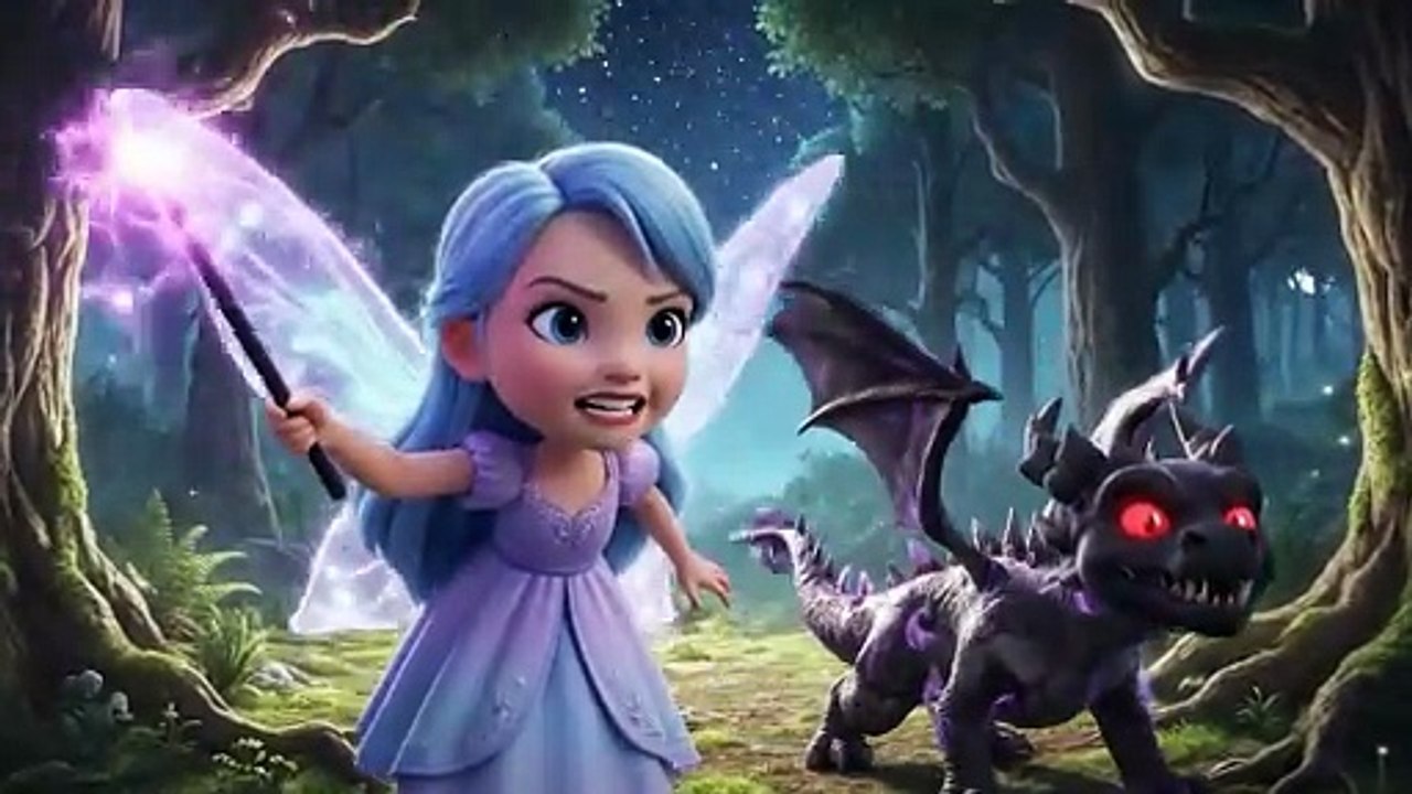 Fairy Moonlight 🧚‍♀️ | A Magical 3-Minute Adventure Story ✨ | Kids Animation