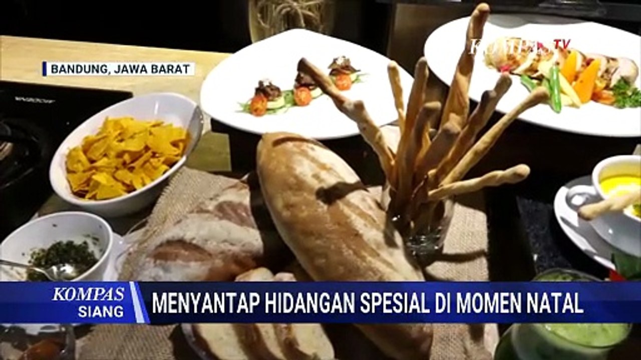 Inspirasi Hidangan Natal 2025, Hotel Santika Bandung Sajikan Set Menu Spesial | KOMPAS SIANG