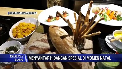 Inspirasi Hidangan Natal 2025, Hotel Santika Bandung Sajikan Set Menu Spesial | KOMPAS SIANG