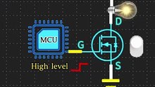 One Video: How NMOS (MCU-Controlled) Turns Lights On/Off