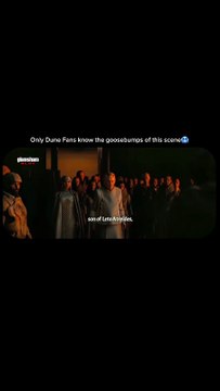 That chilling moment when destiny is claimed; Dune fans felt the goosebumps instantly 🥶✨ #glamsham #dune #paulatreides #iconicscene #scifimoments {glamsham, dune, paul atreides, iconic scene, sci-fi moments}