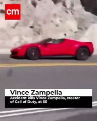 Accident kills Vince Zampella, creator of Call of Duty, at 55