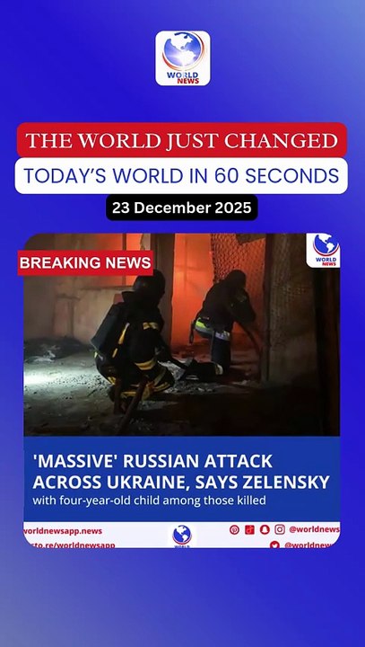 'Massive' Russian attack across Ukraine, says Zelensky, with four-year-old child among those killed