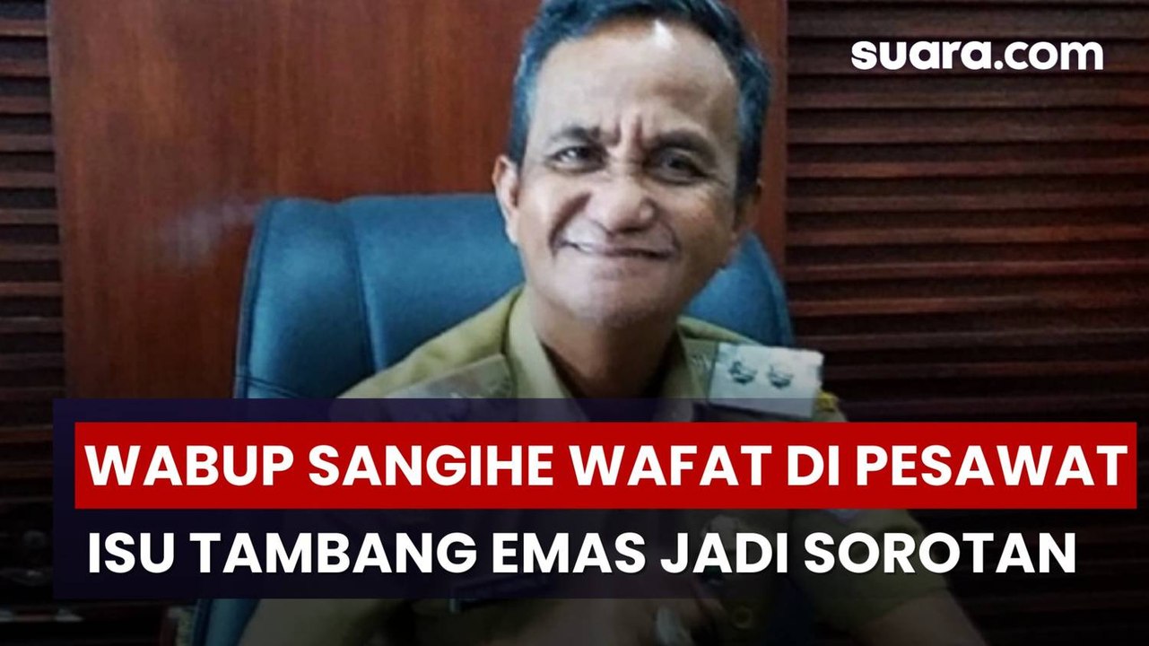 Wafat di Pesawat Usai Tolak Tambang Emas, Kematian Wabup Sangihe Helmud Hontong Disorot Kembali