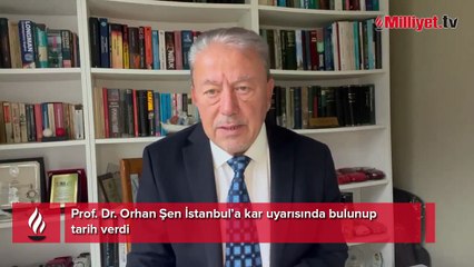 Meteoroloji haritayı paylaştı! AKOM tarih verdi: İstanbul’a kar geliyor
