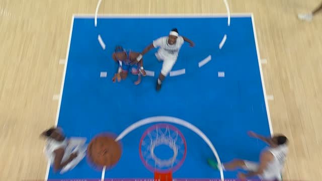 SGA goes off the glass to himself for insane assist