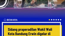 Sidang Praperadilan Wakil Wali Kota Bandung Mendadak Panas Permohonan Dicabut Lalu Dibatalkan di Ruang Sidang