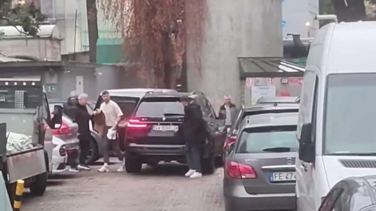 Milan, Fullkrug: l'arrivo alla Madonnina per le visite mediche
