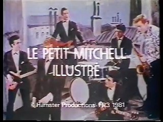1981 – Johnny Hallyday : le 24 décembre, sketch du Petit Mitchell illustré sur FR3, Johnny en Père Noël