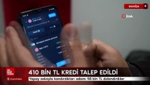 Manisa’da yapay zekayla kandırdıkları adamı 98 bin TL dolandırdılar