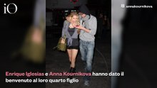 Enrique Iglesias e Anna Kournikova accolgono il loro quarto figlio: «Il nostro sole»