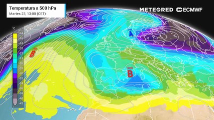 Las condiciones atmosféricas en altura dejarán un ambiente invernal