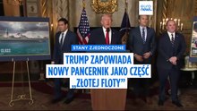Trump zapowiada nowy okręt wojenny: "100 razy potężniejszy niż jakikolwiek inny zbudowany"