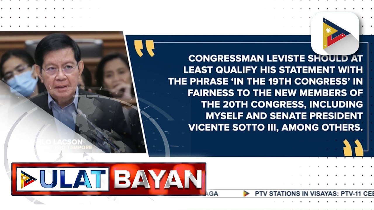 Sen. Panfilo Lacson, naniniwalang hindi kasama ang mga bagong senador sa 20th Congress sa 'Cabral files' | ulat ni Louisa Erispe