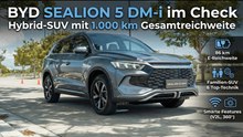 2025 BYD SEALION 5 DM-i – Hybridpower, Platz & smarte Features im Test