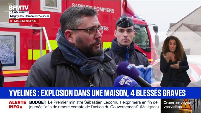 Des voisins se sont portés au secours des victimes , indique le sous-préfet des Yvelines après une explosion dans un pavillon