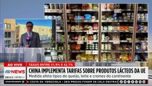 China anuncia tarifas temporárias sobre laticínios da União Europeia