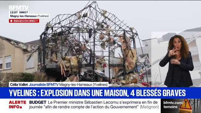 Une explosion dans un pavillon dans les Yvelines fait trois blessés graves, une femme et ses trois enfants