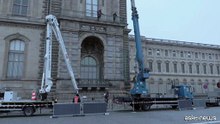 Al Louvre installata infine una grata sulla finestra del furto
