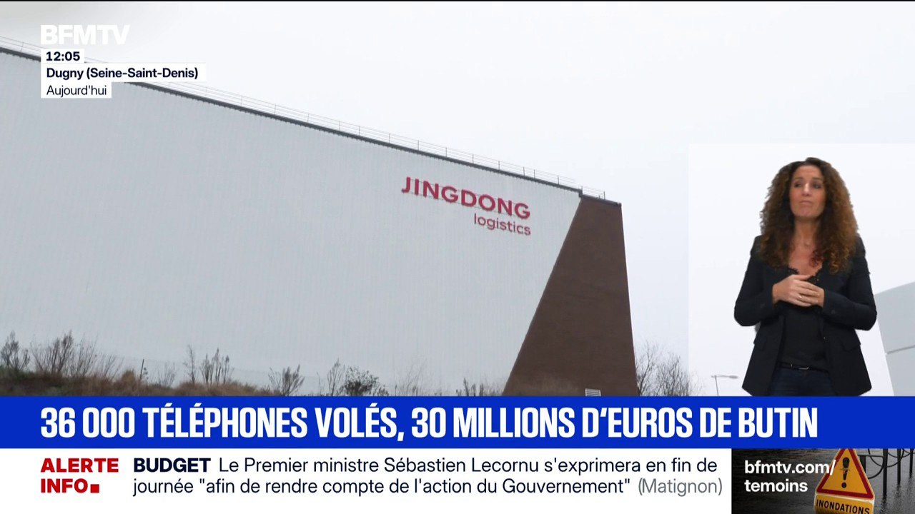 Des milliers de téléphones et d'ordinateurs volés dans un entrepôt à Dugny, le préjudice estimé à près de 30 millions d'euros