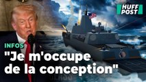 Donald Trump fait la promo de nouveaux navires de guerre à son nom