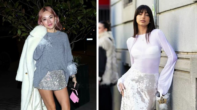 Come abbinare la gonna in paillettes: 4 outfit perfetti per brillare di giorno e di sera