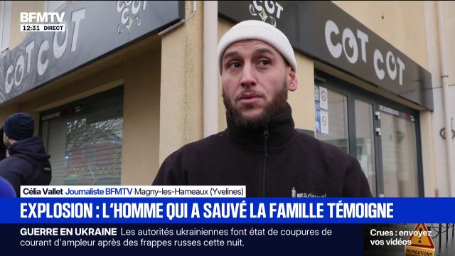 “Le feu était proche du bébé”: le témoignage de Rachid qui a sauvé une famille de l’explosion dans les Yvelines