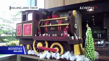 Unik, Hotel di Malang ini Buat Kereta Coklat Sambut Natal