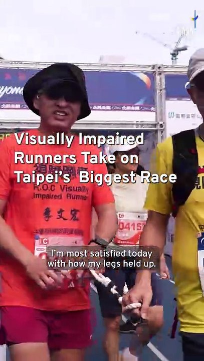 Visually Impaired Runners Take on Taipei’s Bigg...