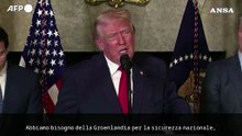 Trump: "Abbiamo bisogno della Groenlandia per la sicurezza nazionale"