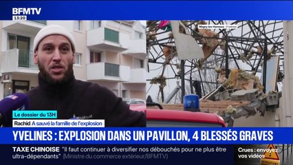 LE DOSSIER DU 13H - Yvelines: une femme et ses trois enfants en urgence absolue après une explosion dans un pavillon