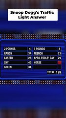 Snoop Dogg Lights Up Fast Money on Celebrity Family Feud