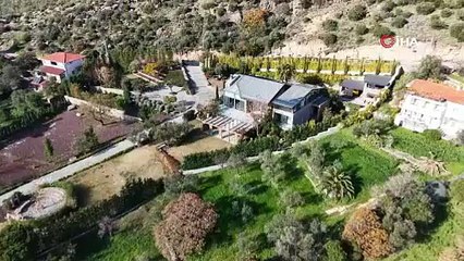 Fenerbahçe Başkanı Sadettin Saran’ın villası dron ile havadan görüntülendi