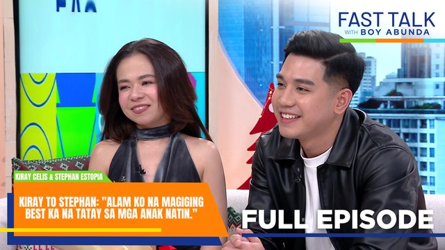 Fast Talk with Boy Abunda: The newlyweds, Kiray Celis and Stephan Estopia! (Full Episode 753)