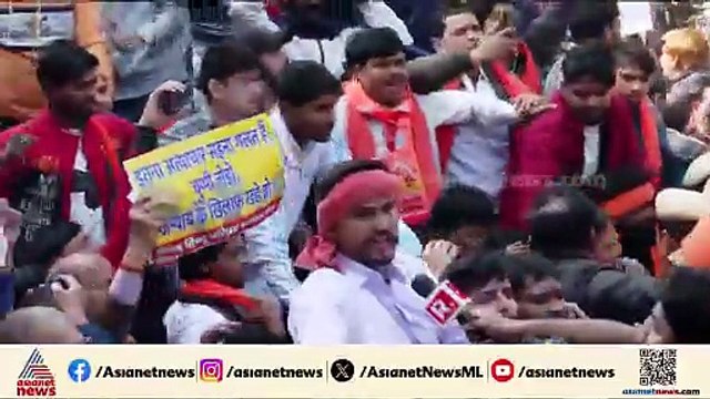 ബംഗ്ലാദേശിൽ ഹിന്ദു യുവാവിനെ കൊലപ്പെടുത്തിയ സംഭവം; വിശ്വഹിന്ദു പരിഷത്ത് നടത്തിയ പ്രതിഷേധത്തിൽ സംഘർഷം