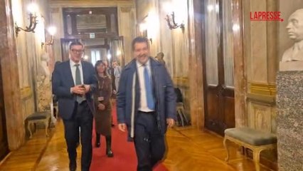 Manovra, Giorgetti arriva con Salvini: «Matteo? Magari un po' di carbone sotto l'albero»
