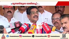 അകത്ത് എത്തിക്കാനുള്ള ശ്രമം പാളി; വിഷ്ണുപുരത്തിന് മുന്നിൽ വാതിൽ കൊട്ടിയടച്ച് UDF