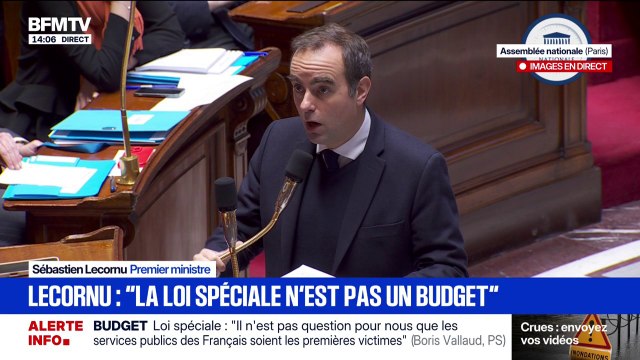 Budget: La loi spéciale n'est pas un budget , répond Sébastien Lecornu à Boris Vallaud