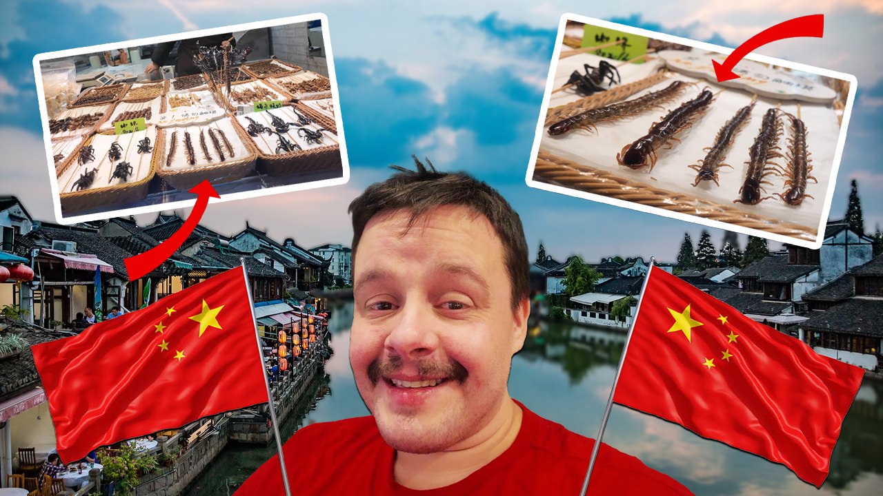 T’aurais OSÉ MANGER ça en CHINE ? 😳 ! #chine #vlog