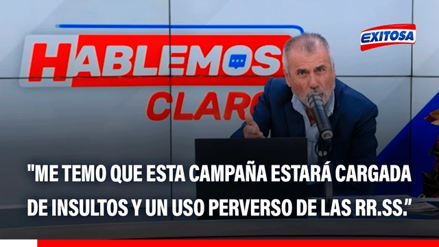 Nicolás Lúcar: Me temo que esta campaña va a estar cargada de insultos, golpes bajos y un uso perverso de las redes sociales