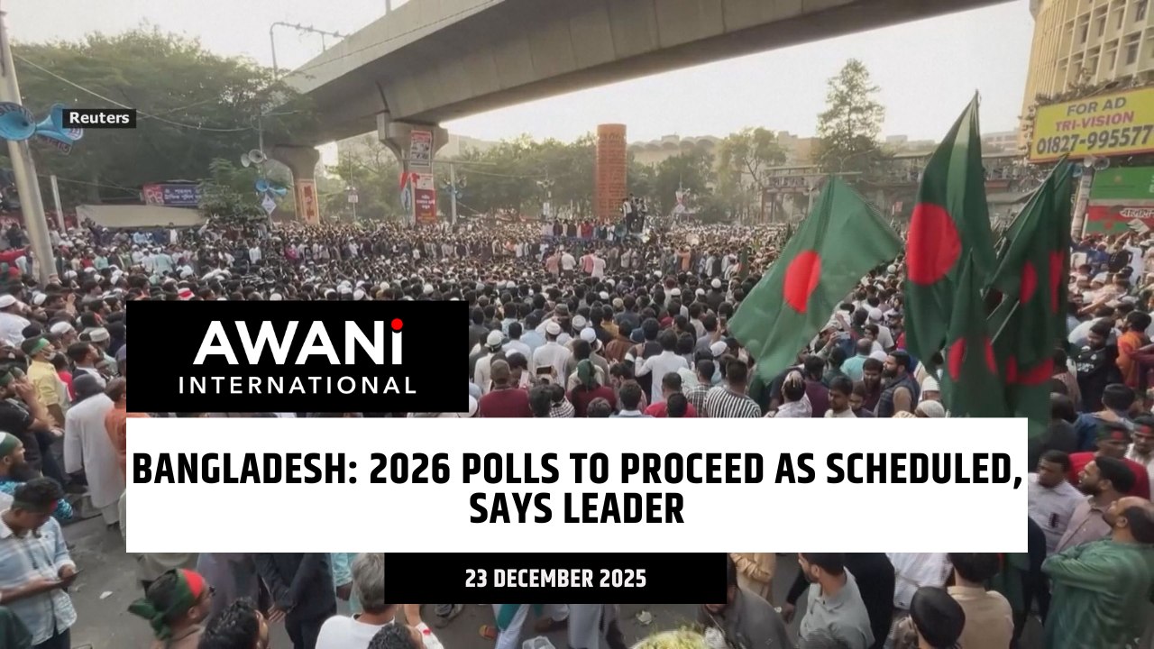 Polls to proceed as scheduled, says Bangladesh leader