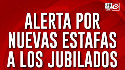 Estafas a jubilados y jubiladas: alertan por nueva modalidad de robo