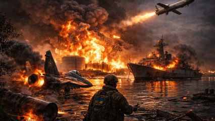Ukraine’s Daring Strikes Set Russian Oil & Jets Ablaze