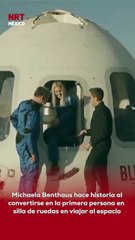Michaela Benthaus hizo historia al convertirse en la primera persona en silla de ruedas en viajar al espacio. Cumplió su sueño a bordo del New Shepard de Blue Origin.