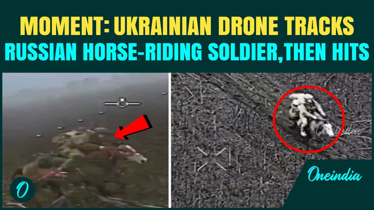 Ukrainian Drone LOCKS Onto Russian Soldier, CHILLING Moment of Strike Caught on Cam | Putin Stunned