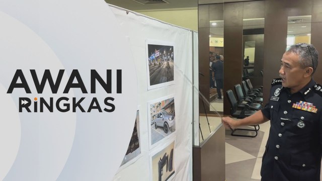 AWANI Ringkas: Lelaki bawa pistol, 75kg syabu ditahan polis