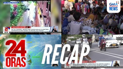 24 Oras: (Part 2) Last minute Christmas shopping sa Divisoria | Dumaraming namamalimos sa Metro Manila | Christmas plans ng Kapuso stars, atbp.