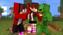 JJ and JJ Sister 99 Nights in the Forest Survival Island - Minecraft