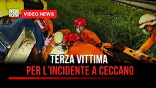 Terza vittima per l’incidente a Ceccano