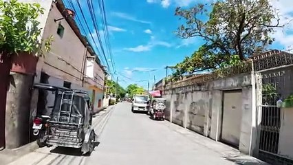 Tranquility on Hipolito Street in Malolos in Bulacan in the Philippines